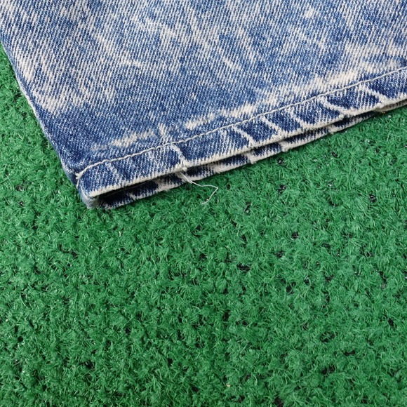 VINTAGE JEAN ST TROPEZ CLOTHING ACID WASH USA MADE DENIM JEAN SHORTS WOMENS 11 - Picture 9 of 11